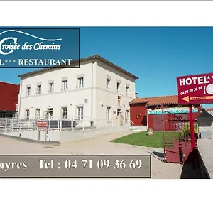 Hotel Logis La Croisee Des Chemins, Cayres